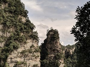 Mt. Jiashan—an area known for its thick forests and myriad waterfalls.